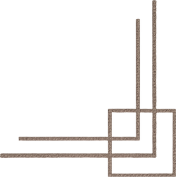 Square border right dark