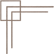 Square border left dark